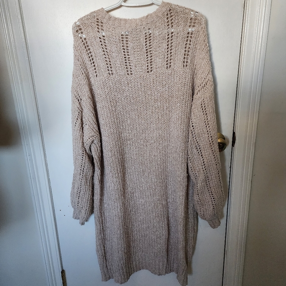 Women's American Eagle tan sweater dress XXL - Picture 2 of 5